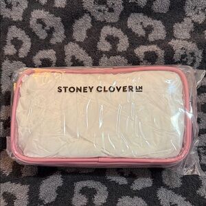 Stoney Clover Lane Small Clear Front Pouch - Mauve